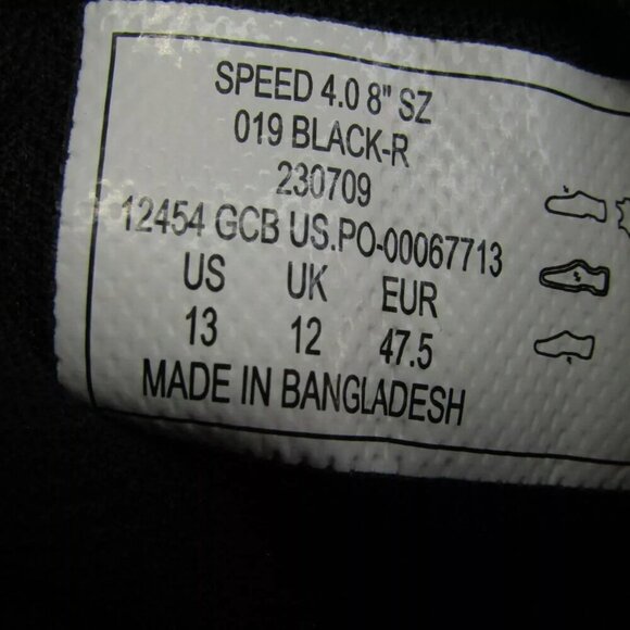 NEW 5.11 TACTICAL Mens Speed 4.0 Boot Side Zip Durable Nylon  Light Size 13 - Picture 8 of 8